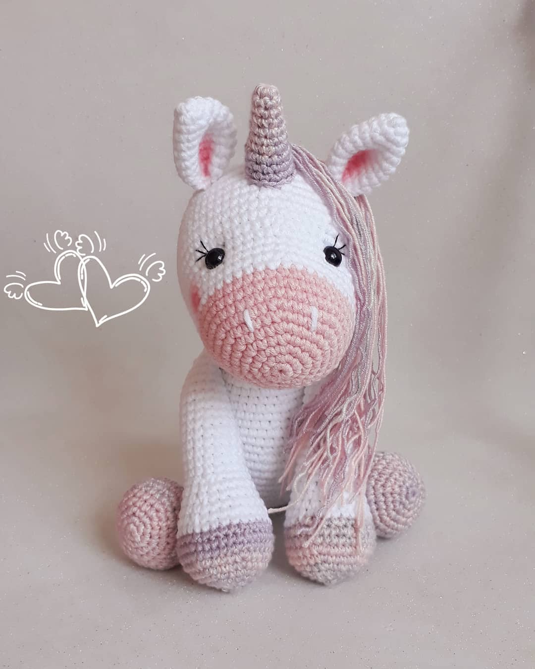 Amigurumi İle Unicorn Tarifi; - Emekce.com Amigurumi