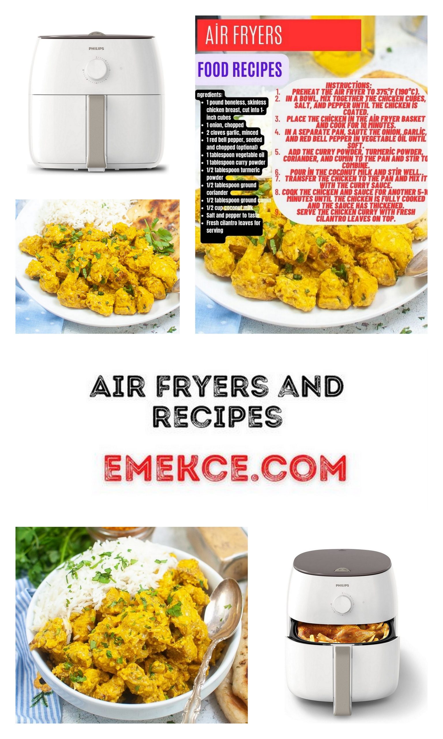 Easy Air Fryer Chicken Curry Recipe