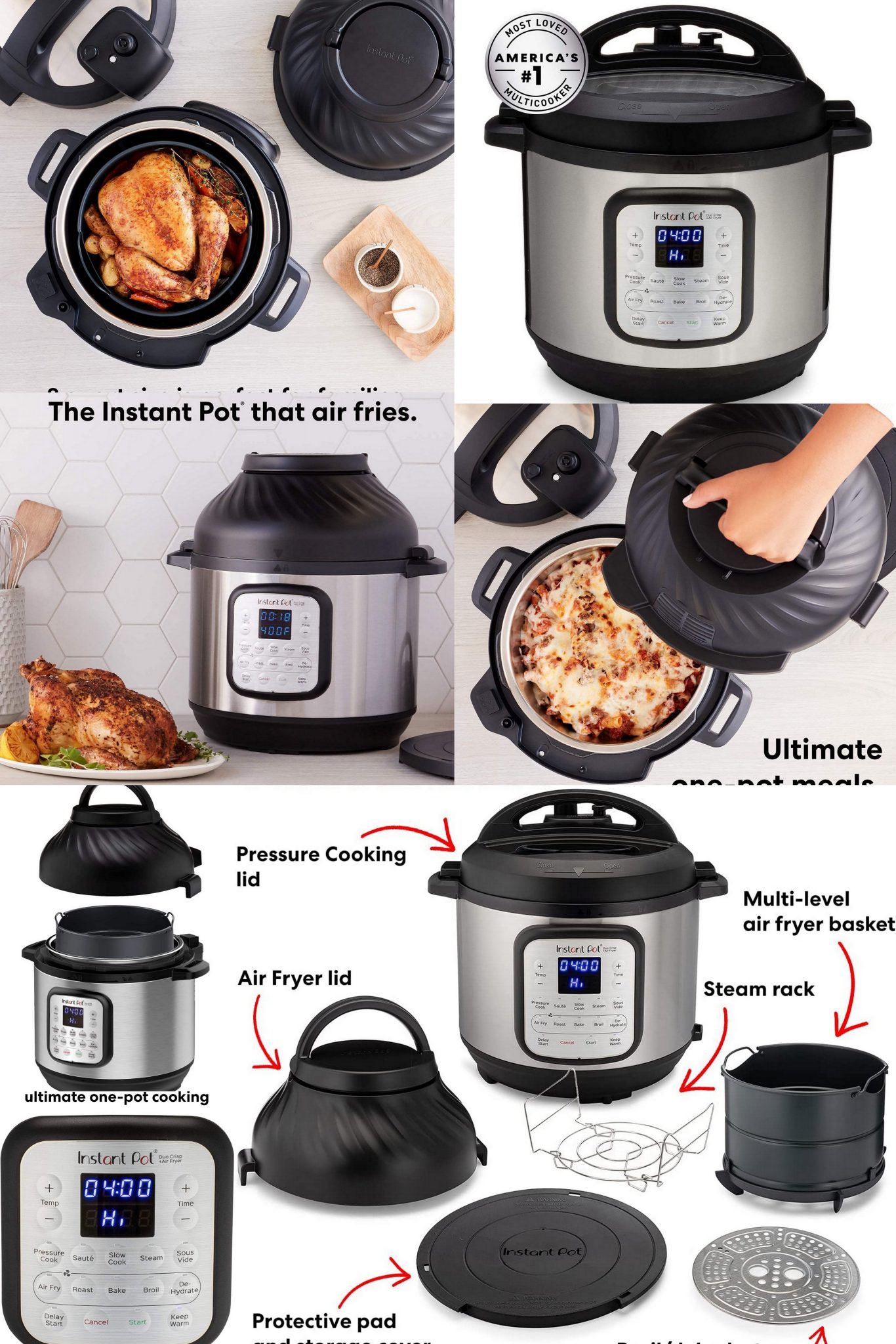 10 Best Instant Air Fryers On Amazon: Cook Healthy, Delicious Meals In ...