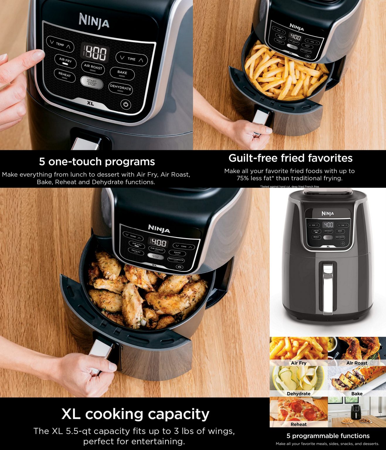 10 Best Ninja Air Fryers on Amazon: A Guide to Crispy, Healthy Meals