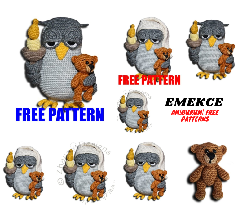 Amigurumi Night Owl Free Crochet Pattern